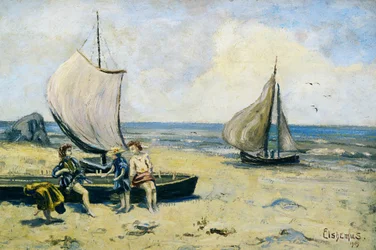 Enfants sur la plage